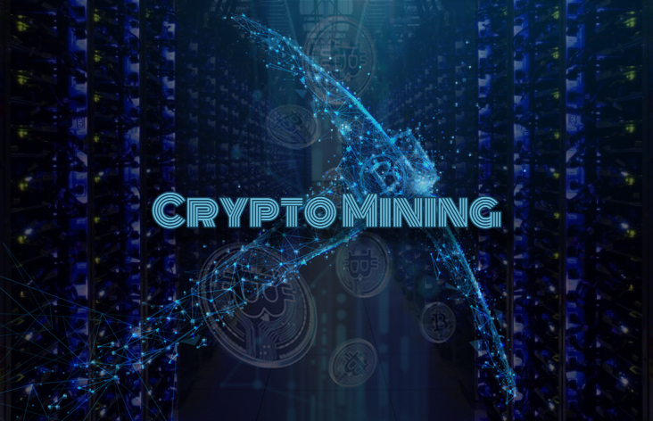 crypto mining first page