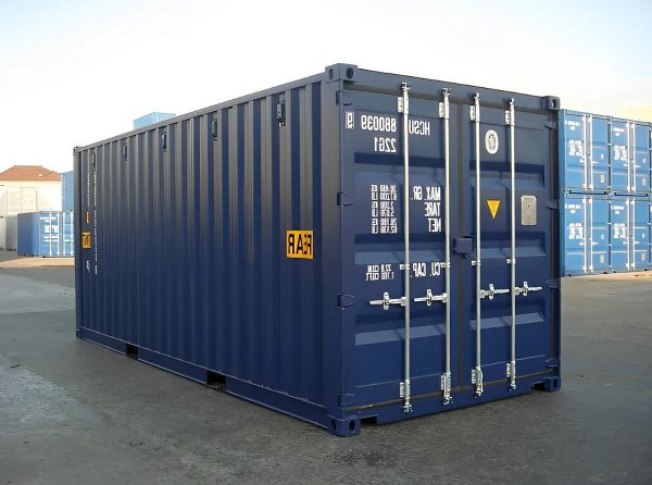 New 20ft Double Door Shipping Container in Tampa, Florida