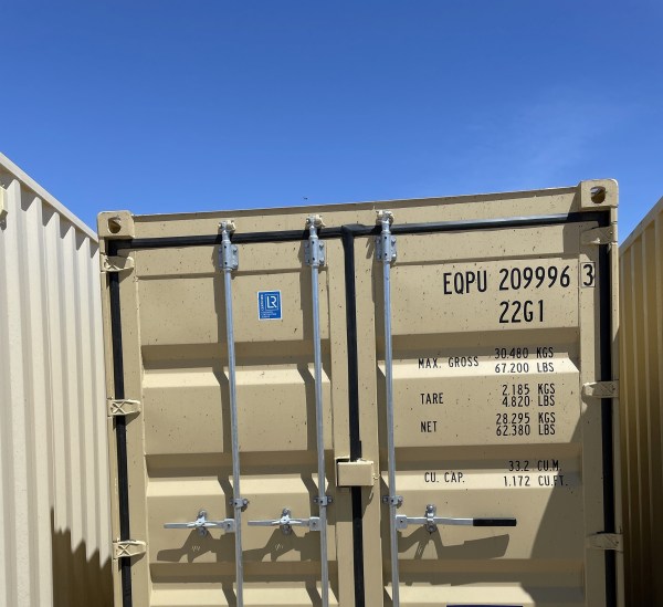New 20ft Standard Shipping Container in Long Beach, California