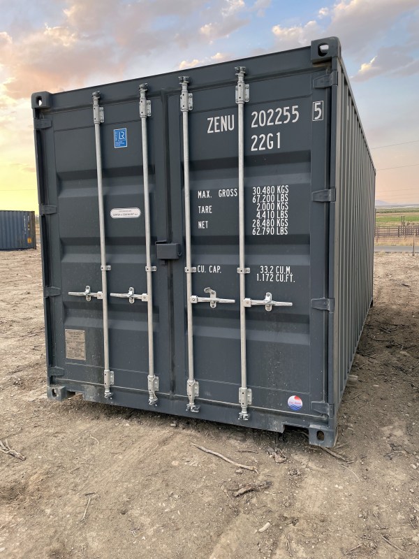 New 20ft Standard Shipping Container in Seattle, Washington