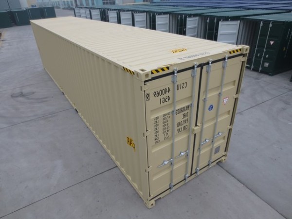 New 40ft Double Door High Cube Shipping Container in Tampa, Florida