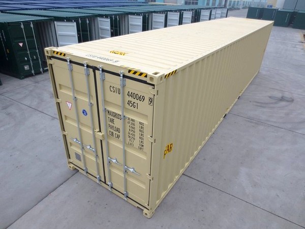 New 40ft Double Door High Cube Shipping Container in El Paso, Texas