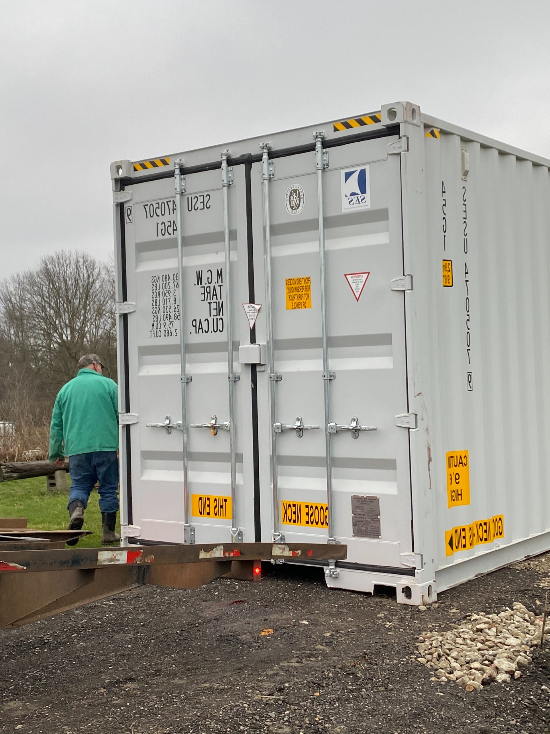 New 40ft Double Door High Cube Container in Savannah, GA