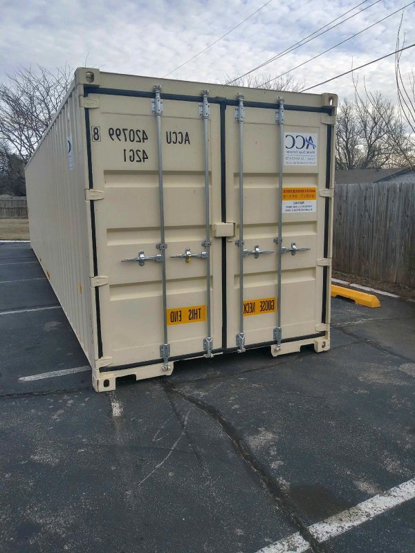 New 40ft Double Door High Cube Shipping Container in Detroit, Michigan