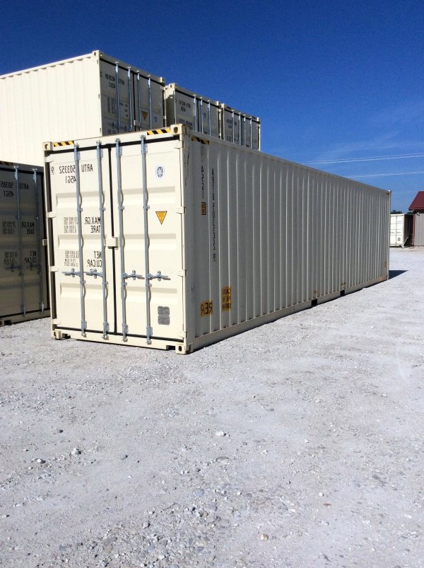 New 40ft Double Door High Cube Shipping Container in Charleston, South Carolina