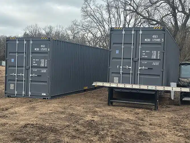 Shipping container available for rent from YES Containers