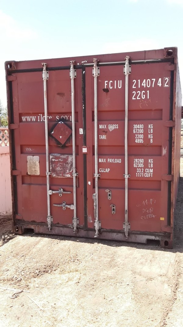 Used 20ft Standard Shipping Container in Mansfield, Massachusetts