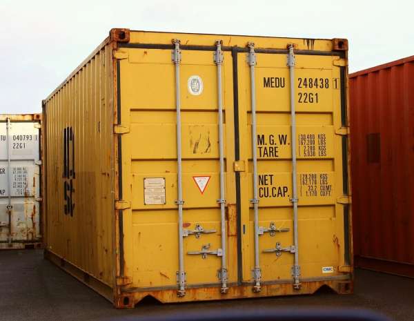 Used 20ft Standard Shipping Container in Boston, Massachusetts