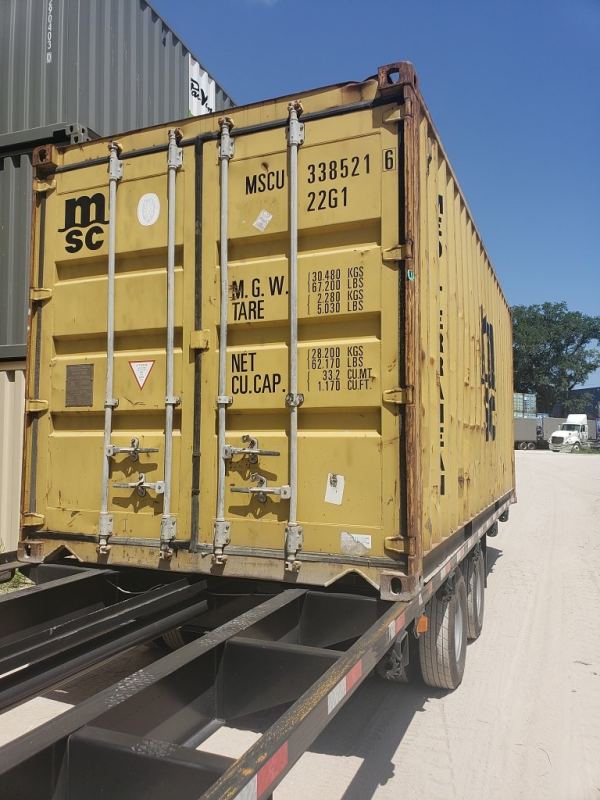 Used 20ft Standard Shipping Container in Jacksonville, Florida