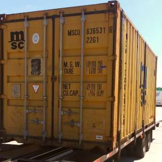 Used 20ft Standard Shipping Container in Miami, Florida for sale