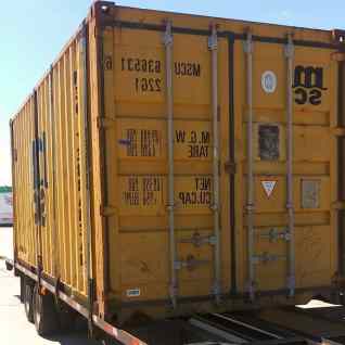 Used 20ft Standard Shipping Container in Houston, Texas