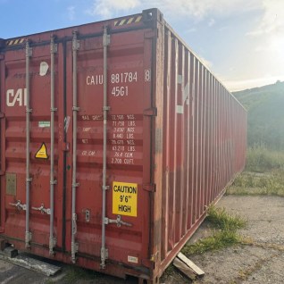 Used 40ft High Cube Shipping Container in Savannah, Georgia for sale