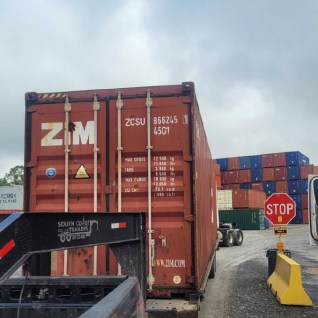 Used 40ft High Cube Shipping Container in Mobile, Alabama for sale