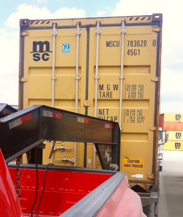 Used 40ft High Cube Shipping Container in Cincinnati, Ohio