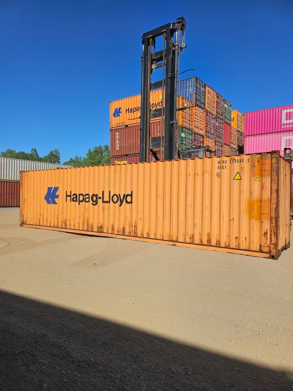 Used 40ft High Cube Shipping Container in Detroit, Michigan