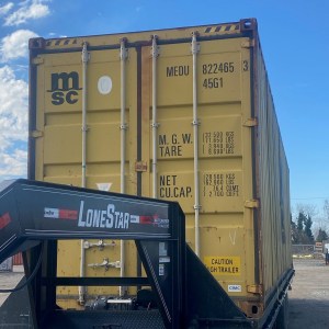 Used 40ft High Cube Shipping Container in Chicago, Illinois