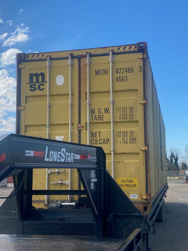 Used 40ft High Cube Shipping Container in Chicago, Illinois