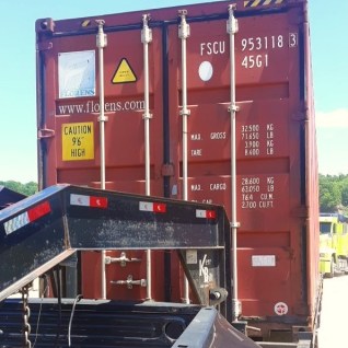 Used 40ft High Cube Shipping Container in Kansas City, Missouri for sale