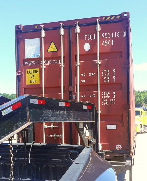 Used 40ft High Cube Shipping Container in Kansas City, Missouri