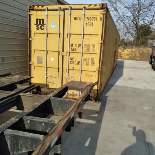 Used 40ft High Cube Shipping Container in New Orleans, Louisiana for sale