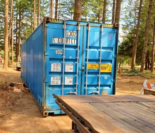 Used 40ft High Cube Shipping Container in Austin, Texas