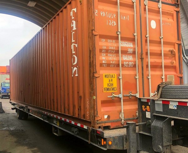 Used 40ft High Cube Shipping Container in Seattle, Washington