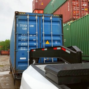 Used 40ft High Cube Shipping Container in Tacoma, Washington