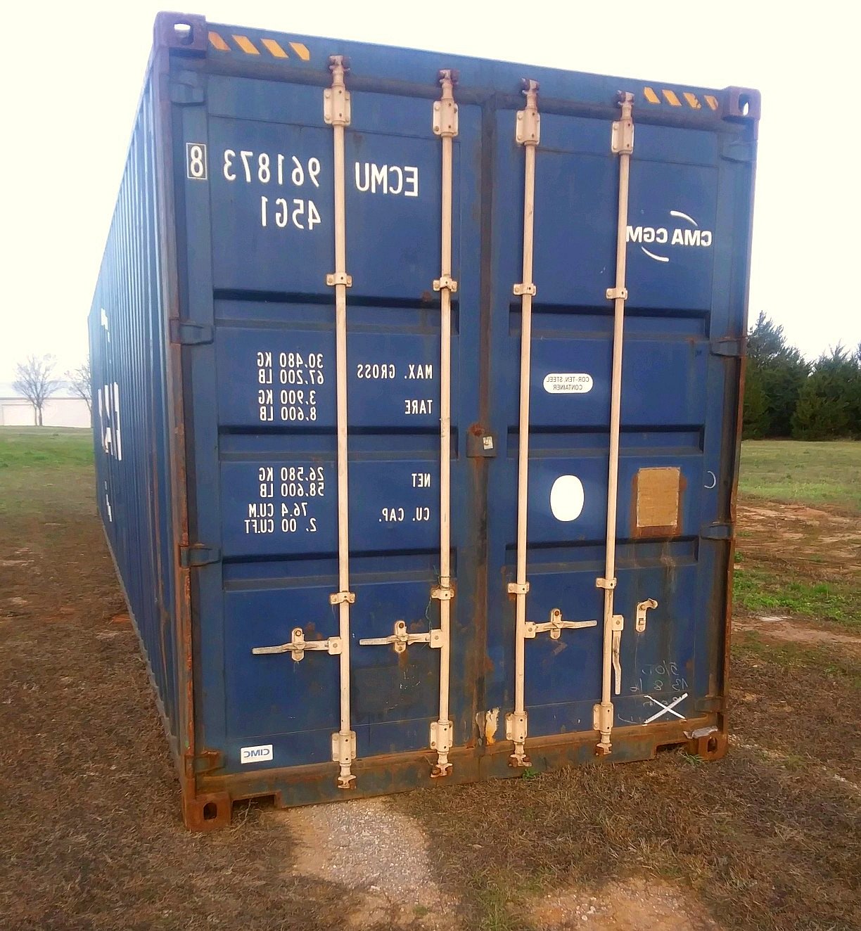 Shipping Container Florida Used 40ft High Cube Shipping Container in Jacksonville, FL