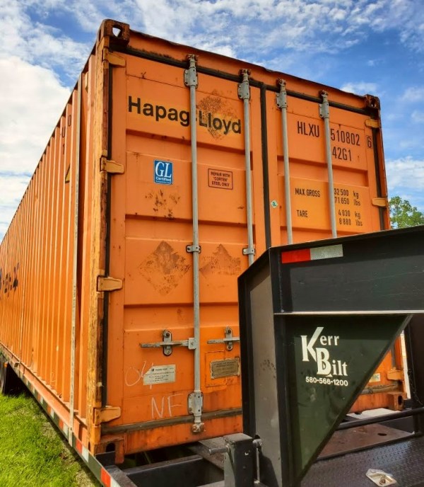 Used 40ft Standard Shipping Container in Newark, New Jersey