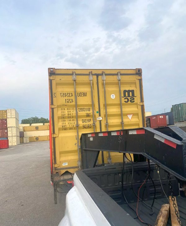 Used 40ft Standard Shipping Container in Mobile, Alabama