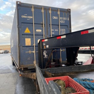 Used 40ft Standard Shipping Container in Long Beach, California for sale