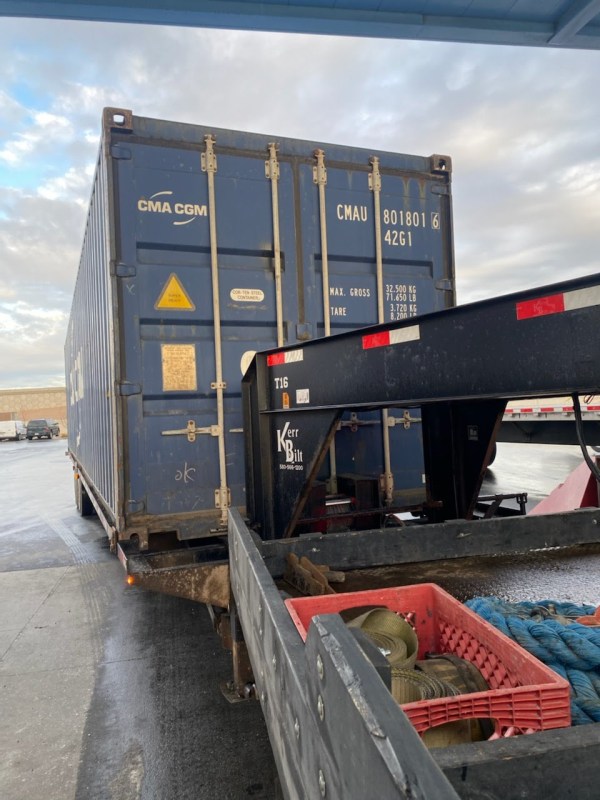 Used 40ft Standard Shipping Container in Long Beach, California