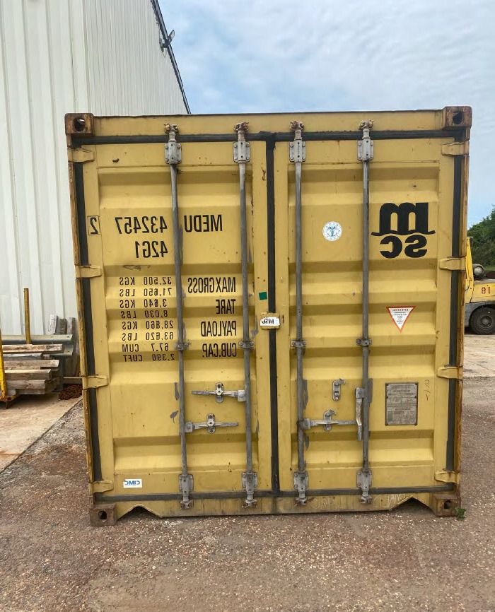 Empty Container Cross Chain Used 40ft Shipping Container for Sale in Savannah, GA
