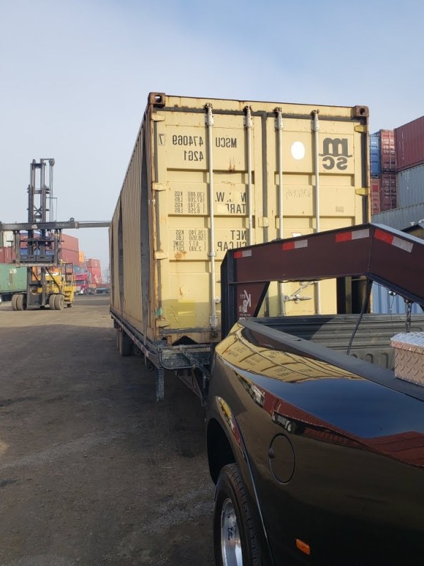 Used 40ft Standard Shipping Container in Savannah, Georgia